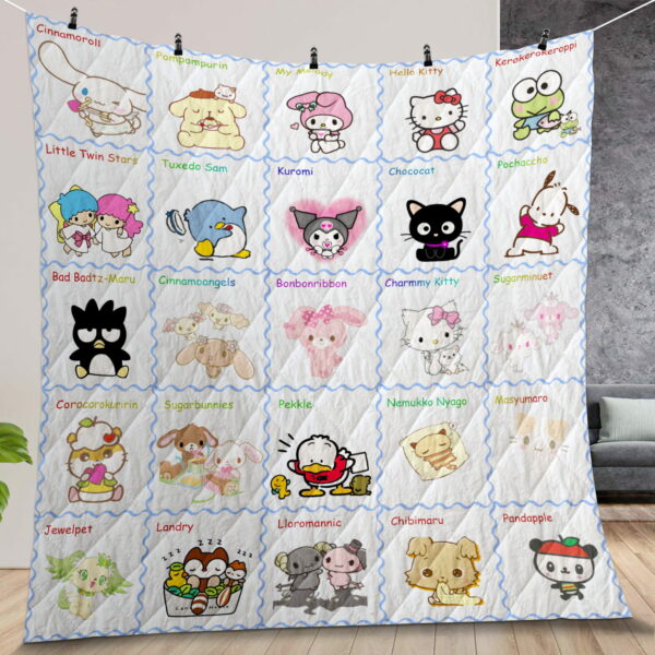 Sanrio Quilt Gift For Christmas Birthday Halloween