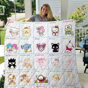 Sanrio Quilt Gifts For Birthday Christmas Thanksgiving