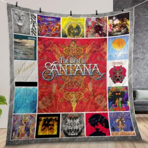 Santana Albums Cover Poster Quilt Gift For Family On Christmas Black Friday
