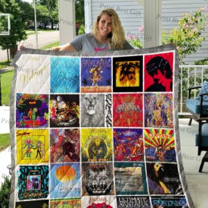 Santana Albums Cover Poster Quilt Gift Ideas For Fans on Christmas