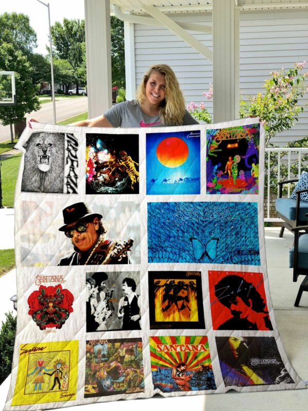Santana Quilt Gift For Fans Christmas Black Friday Black Friday