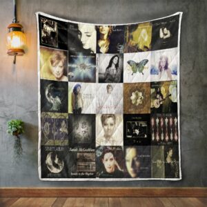 Sarah Mclachlan Album Covers Quilt Gift For Christmas Black Friday Thanksgiving