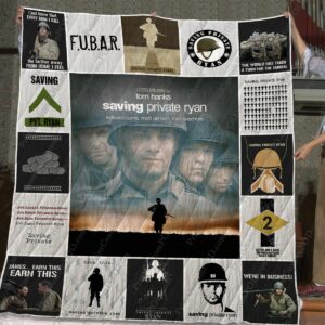 Saving Private Ryan Quilt Gift For Christmas Black Friday Thanksgiving