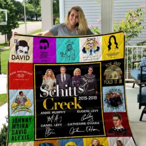 SchittS Creek Quilt Gift For Family On Christmas Black Friday Cyber Monday