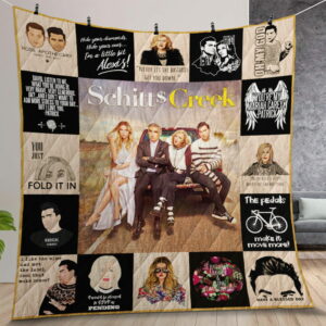 Schitts Creeks Quilt Gift For Christmas Birthday Thanksgiving