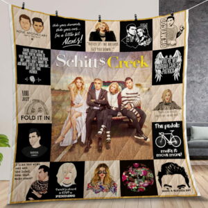 Schitts Creeks Quilt Gift For Family On Christmas Black Friday