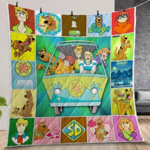 Scooby Doo Quilt Gift For Fans Christmas Black Friday
