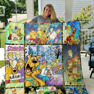 Scooby Doo Quilt Gift For Fans Christmas Black Friday Black Friday