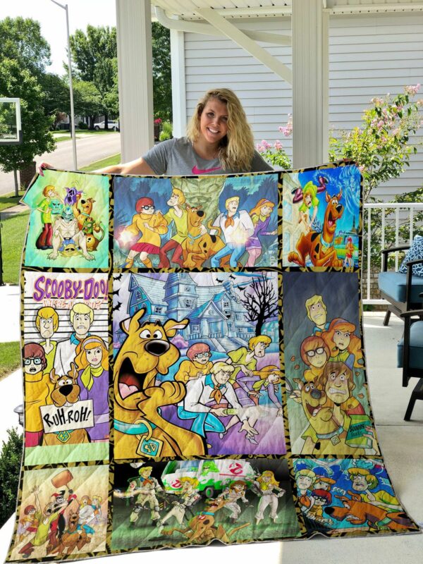 Scooby Doo Quilt Gift For Fans Christmas Black Friday Black Friday