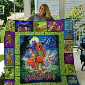 Scooby Doo Quilt Gifts For Birthday Christmas Thanksgiving
