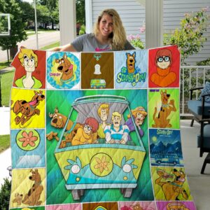 Scooby Doo Warm Quilt Gift For Christmas Black Friday Thanksgiving