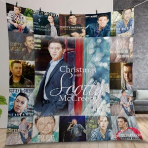 Scotty Mccreery Albums Quilt Gift For Christmas Birthday Thanksgiving