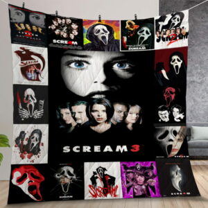 Scream 3 Quilt Gift For Christmas Birthday Thanksgiving Version 1