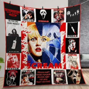 Scream Quilt Gift For Christmas Birthday Thanksgiving