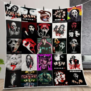 Scream Quilt Gift For Christmas Birthday Thanksgiving Version 3