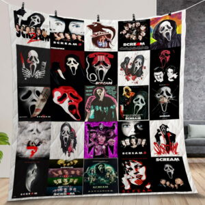 Scream Quilt Gift For Family On Christmas Black Friday