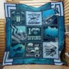 Scuba Diving I Breathe Under Water Perfect Gifts For Scuba Diving Lover Quilt Gift Ideas For Fans on Christmas