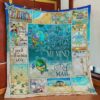 Sea Turtle To The Ocean I Go To Lose My Mind And Find My Soul Quilt Gift For Christmas Black Friday Thanksgiving