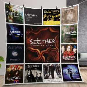 Seether Albums Quilt Gift For Christmas Birthday Halloween