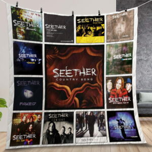 Seether Albums Quilt Gift For Christmas Black Friday Thanksgiving
