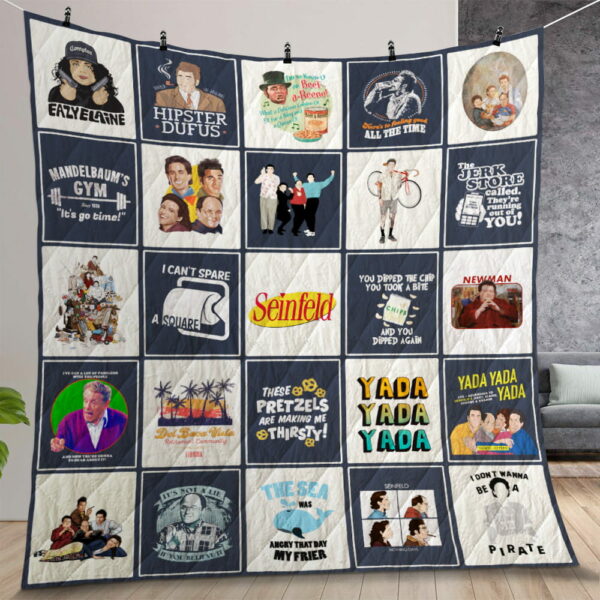 Seinfeld Quilt Gift For Christmas Birthday Halloween
