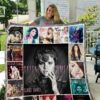Selena Gomez Albums Cover Poster Quilt Gift For Family On Christmas Black Friday Cyber Monday