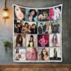 Selena Gomez The Scene Album Covers Quilt Gift Ideas For Fans on Christmas