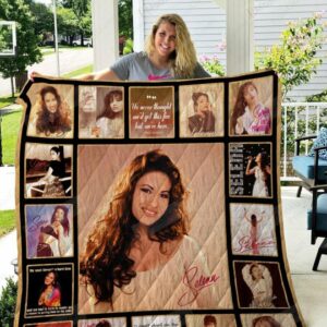 Selena Quintanilla Birthday Christmas Thanksgiving Quilt Gift For Christmas Black Friday Thanksgiving