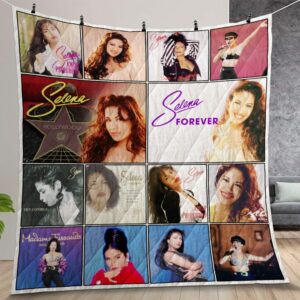 Selena Quintanilla Quilt Gift For Christmas Birthday Thanksgiving