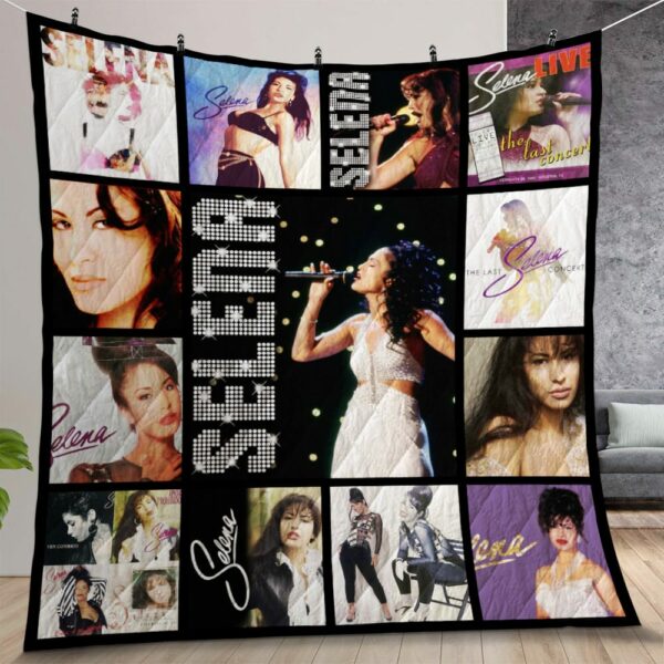 Selena Quintanilla Quilt Gift For Christmas Birthday Thanksgiving Ver 2