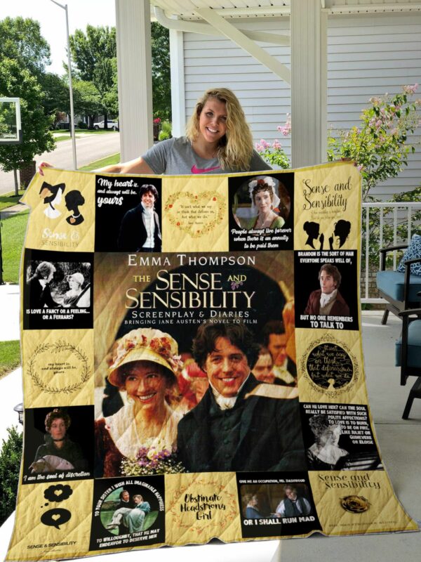 Sense And Sensibility Quilt Gift Ideas For Fans on Christmas