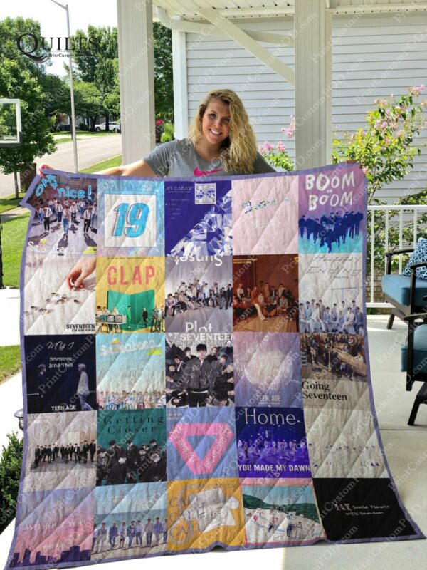 Seventeen Albums Quilt Gift For Christmas Black Friday Thanksgiving