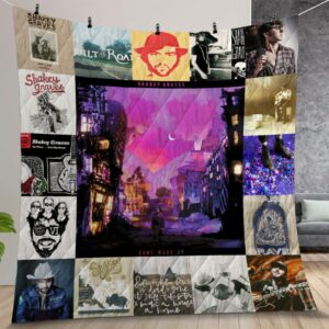 Shakey Graves Albums Quilt Gift For Christmas Birthday Halloween