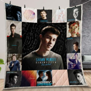 Shawn Mendes Albums Quilt Gift For Family On Christmas Black Friday