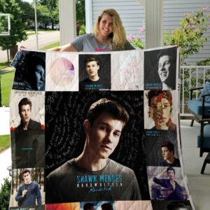 Shawn Mendes Albums Quilt Gift For Family On Christmas Black Friday Cyber Monday