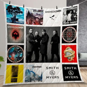 Shinedown Album Covers Quilt Gift For Christmas Birthday Thanksgiving