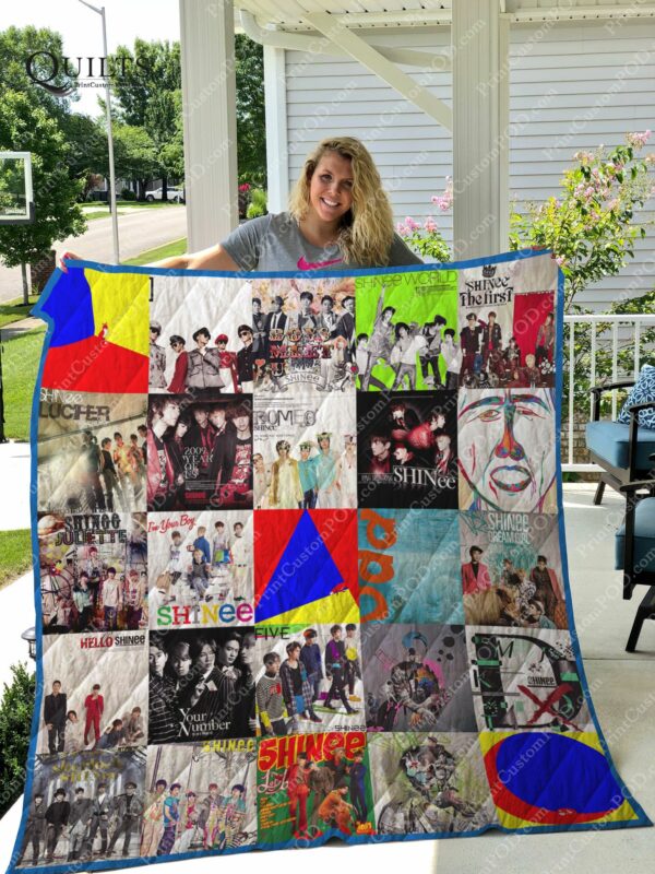 Shinee Albums Quilt Gift For Family On Christmas Black Friday Cyber Monday