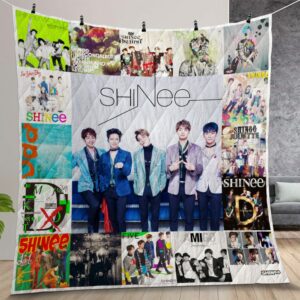 Shinee Quilt Gift For Christmas Birthday Halloween