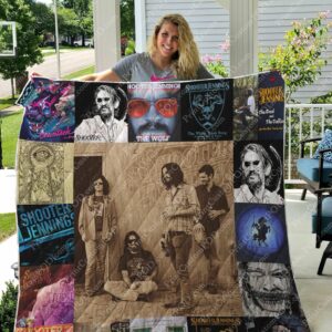 Shooter Jennings Albums Quilt Gift Ideas For Fans on Christmas