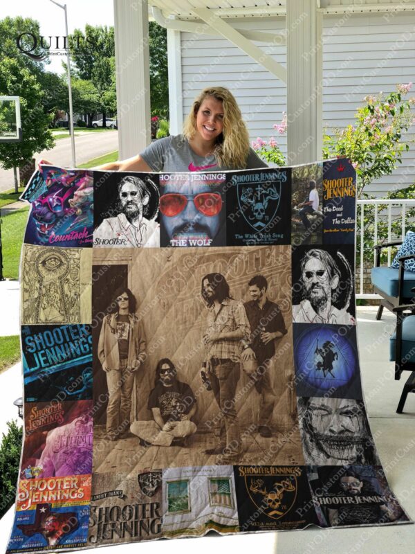 Shooter Jennings Albums Quilt Gift Ideas For Fans on Christmas