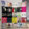 Sia Furler Album Covers Quilt Gift For Christmas Birthday Thanksgiving