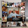 Sidney Poitier Quilt Gift For Christmas Birthday Thanksgiving