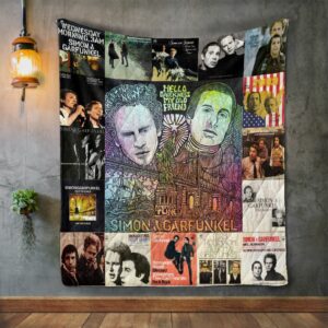 Simon amp Garfunkel Quilt Gift Ideas For Fans on Christmas