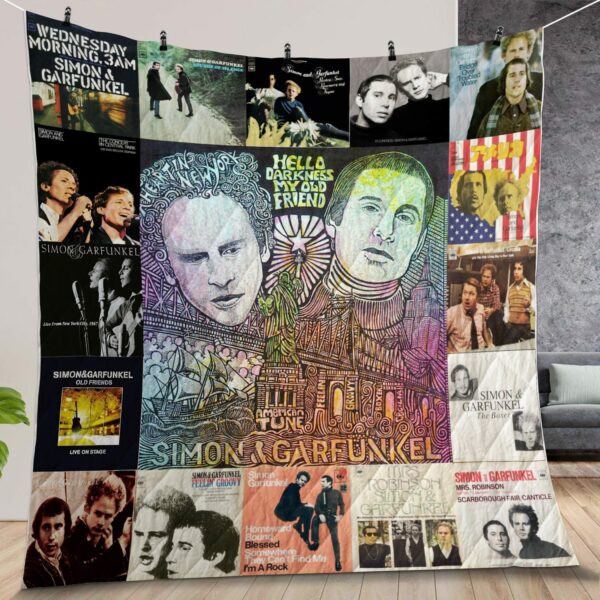 Simon amp Garfunkel Style 2 Quilt Gift For Fans Christmas Black Friday