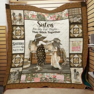 Sisters Quilt Gift For Fans Christmas Black Friday Black Friday