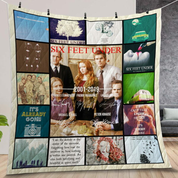 Six Feet Under Quilt Gift For Fans Christmas Black Friday