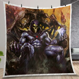 Skeletor Quilt Gift For Christmas Birthday Thanksgiving