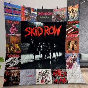 Skid Row Quilt Gift For Christmas Birthday Thanksgiving Version 1