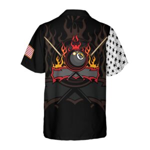 Skull Billiards Pool Hawaiian Shirt 2