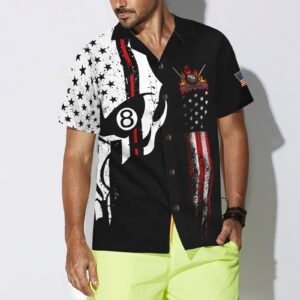 Skull Billiards Pool Hawaiian Shirt 3